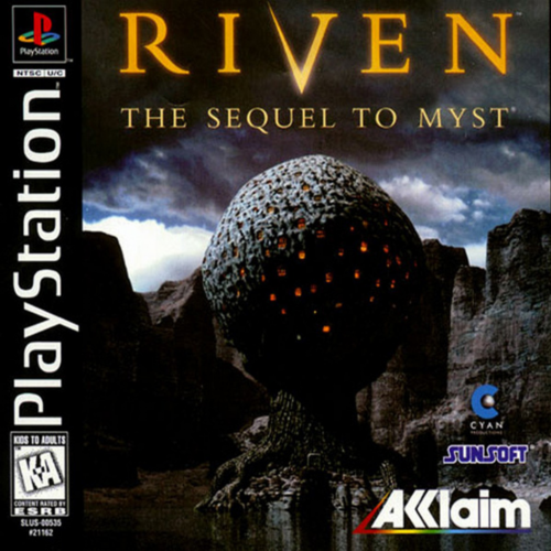 Riven - The Sequel to Myst (USA) (Disc 5) Cover